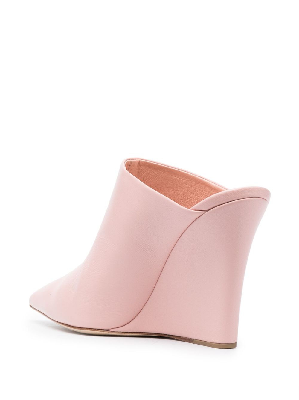 Wanda pointed toe 100mm mules - 3