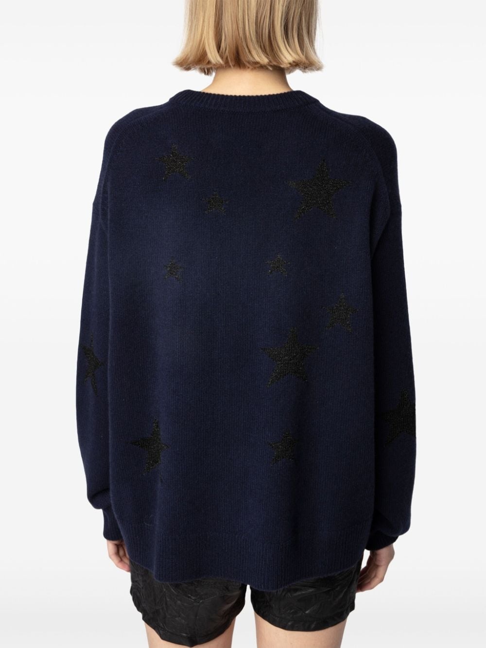 sequin-embellished jumper - 6