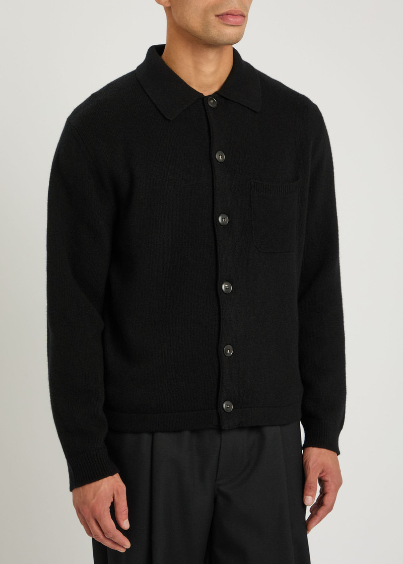 Canali Canali Wool and Cashmere-blend Overshirt outlook