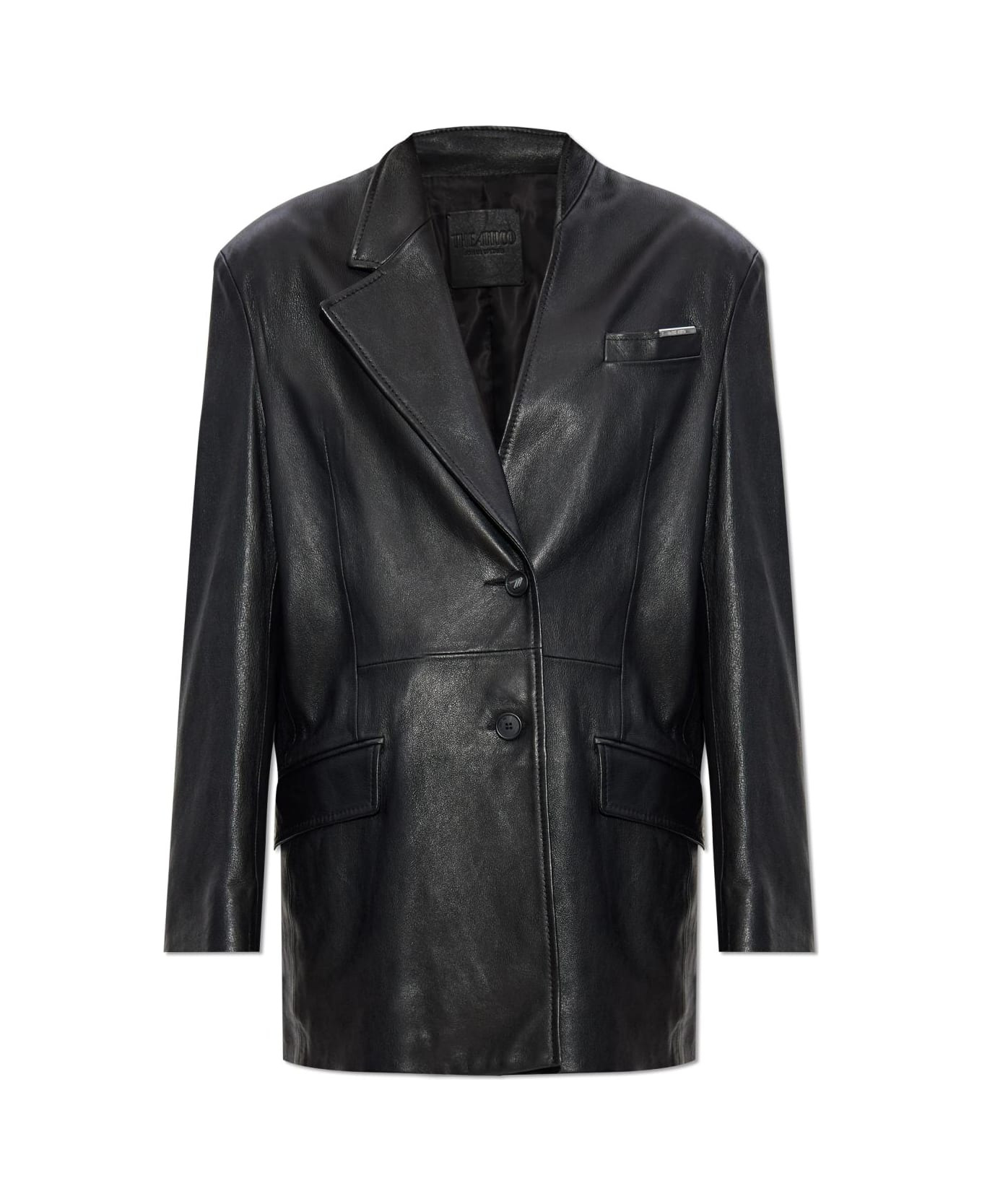 The Attico Leather Jacket - 1