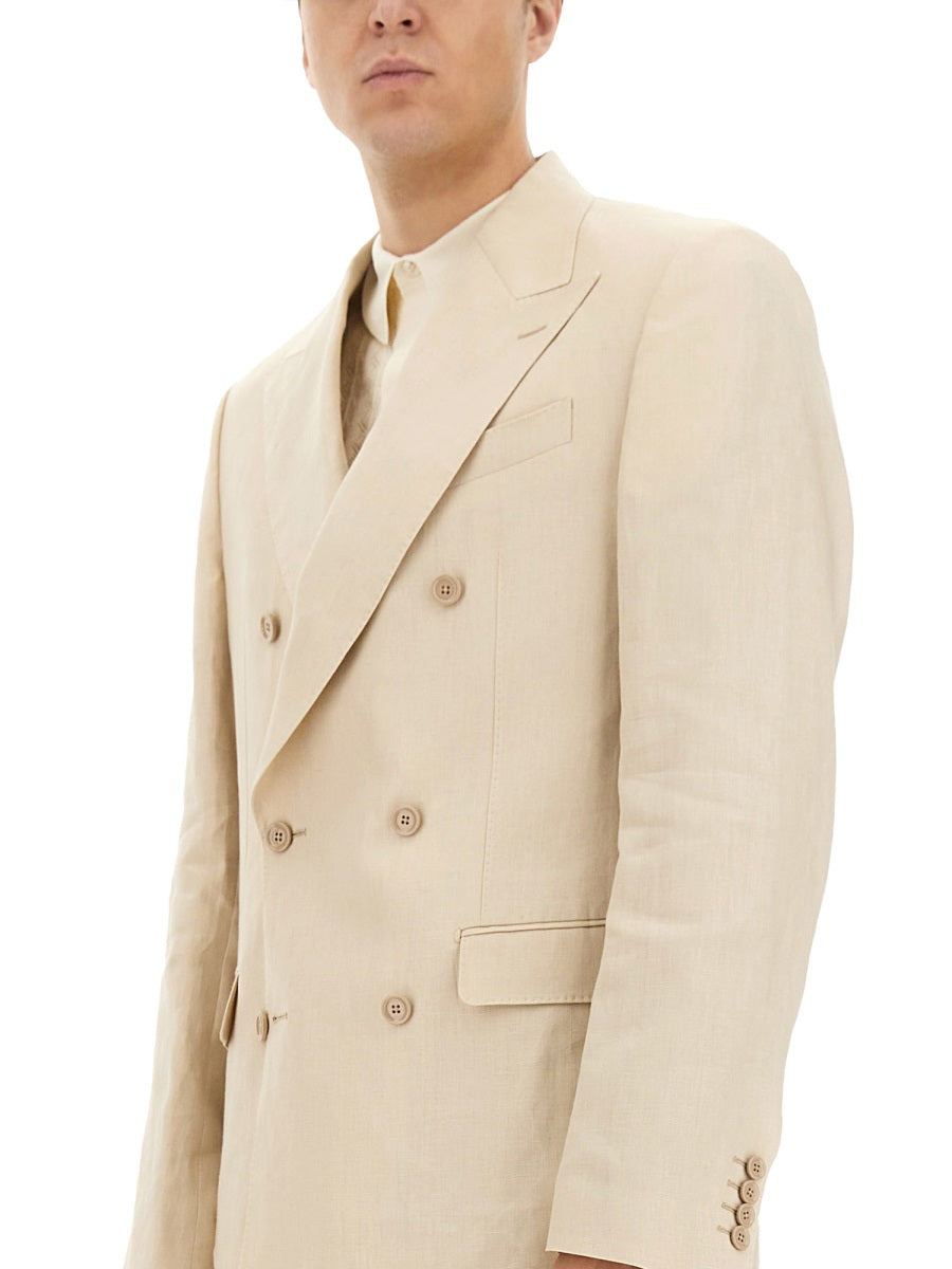 Dolce & Gabbana Men Double-Breasted Jacket - 2