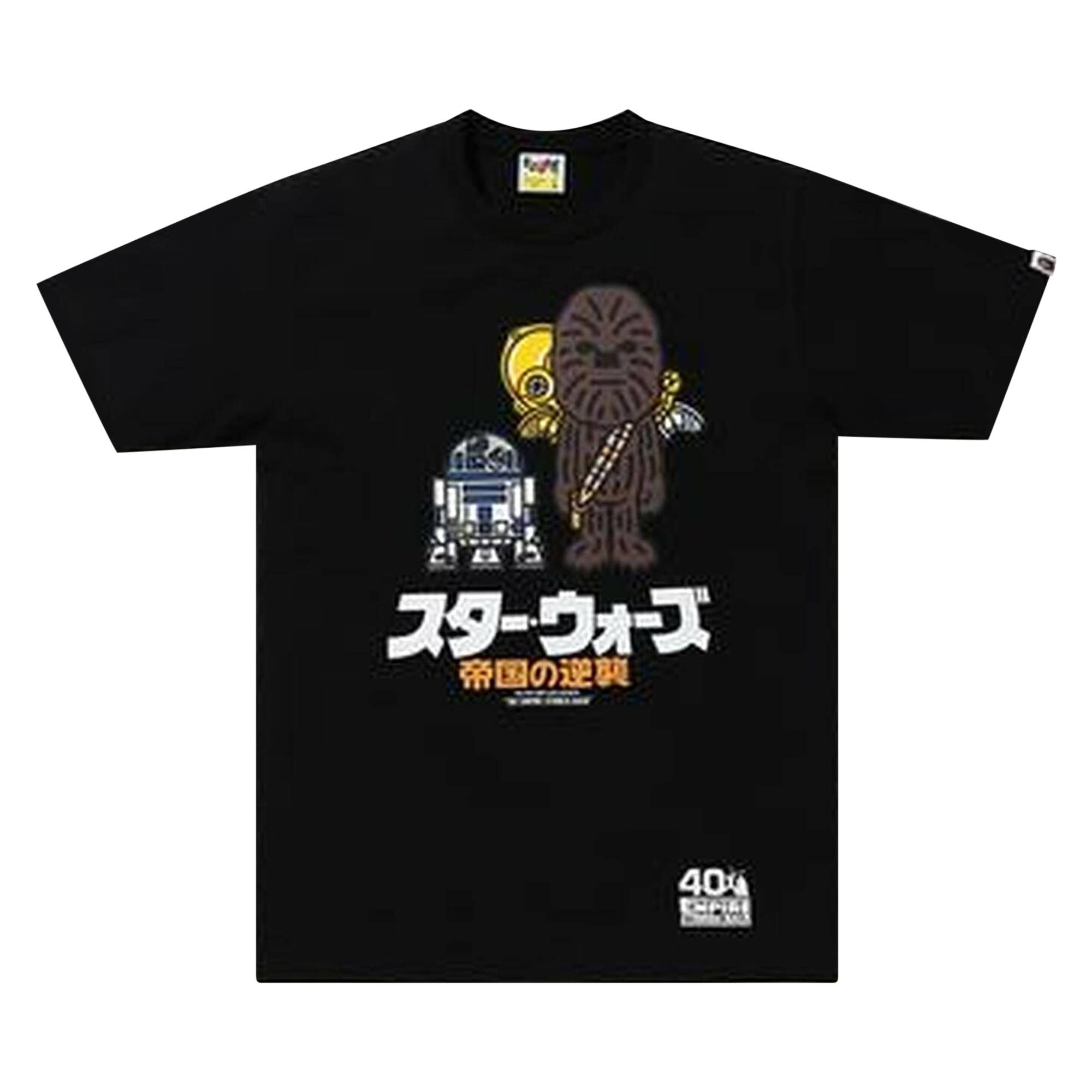 Bathing ape star wars t shirt sale