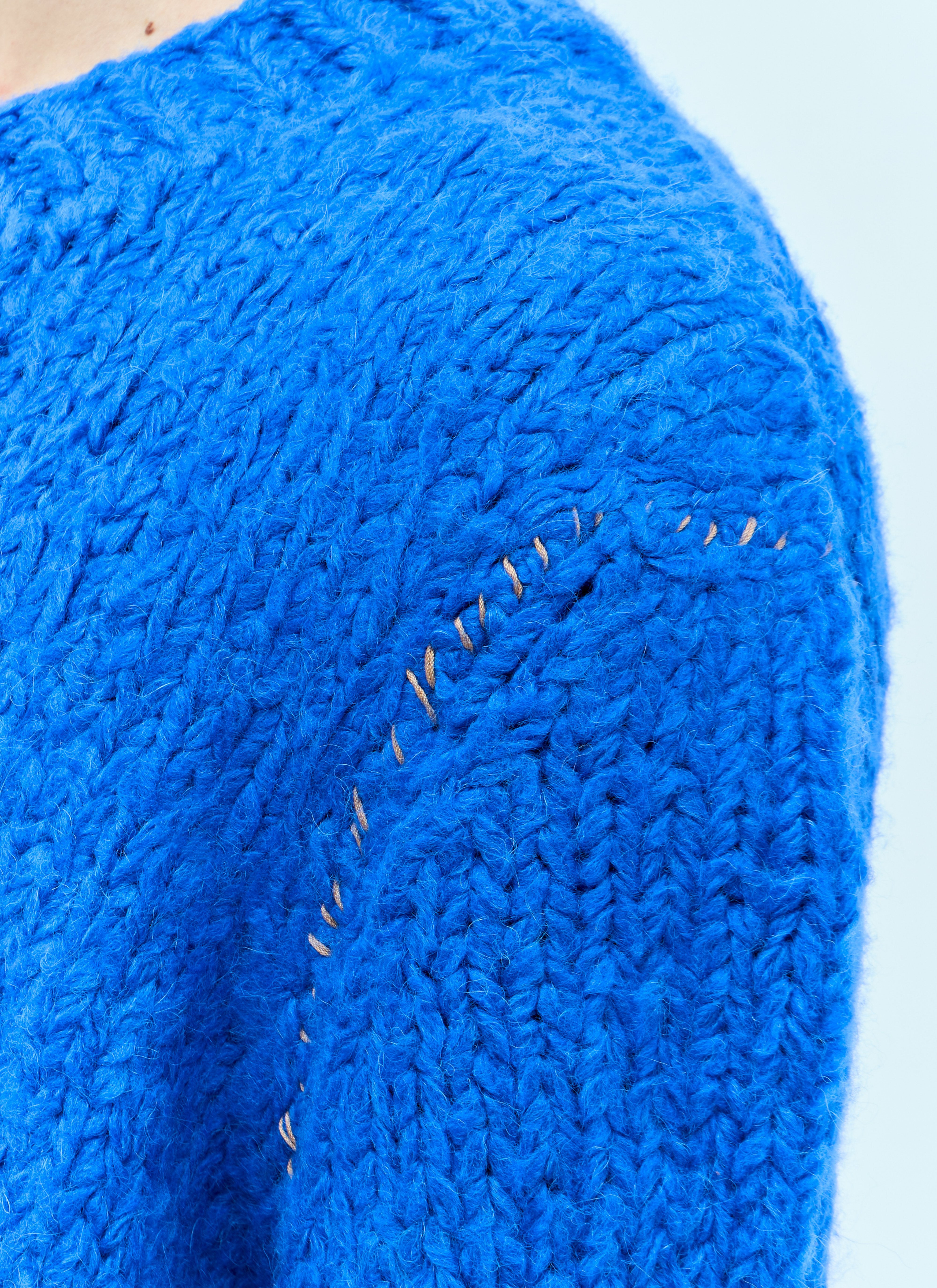 Acne Studios Men Knitted Alpaca Mix Sweater - 4