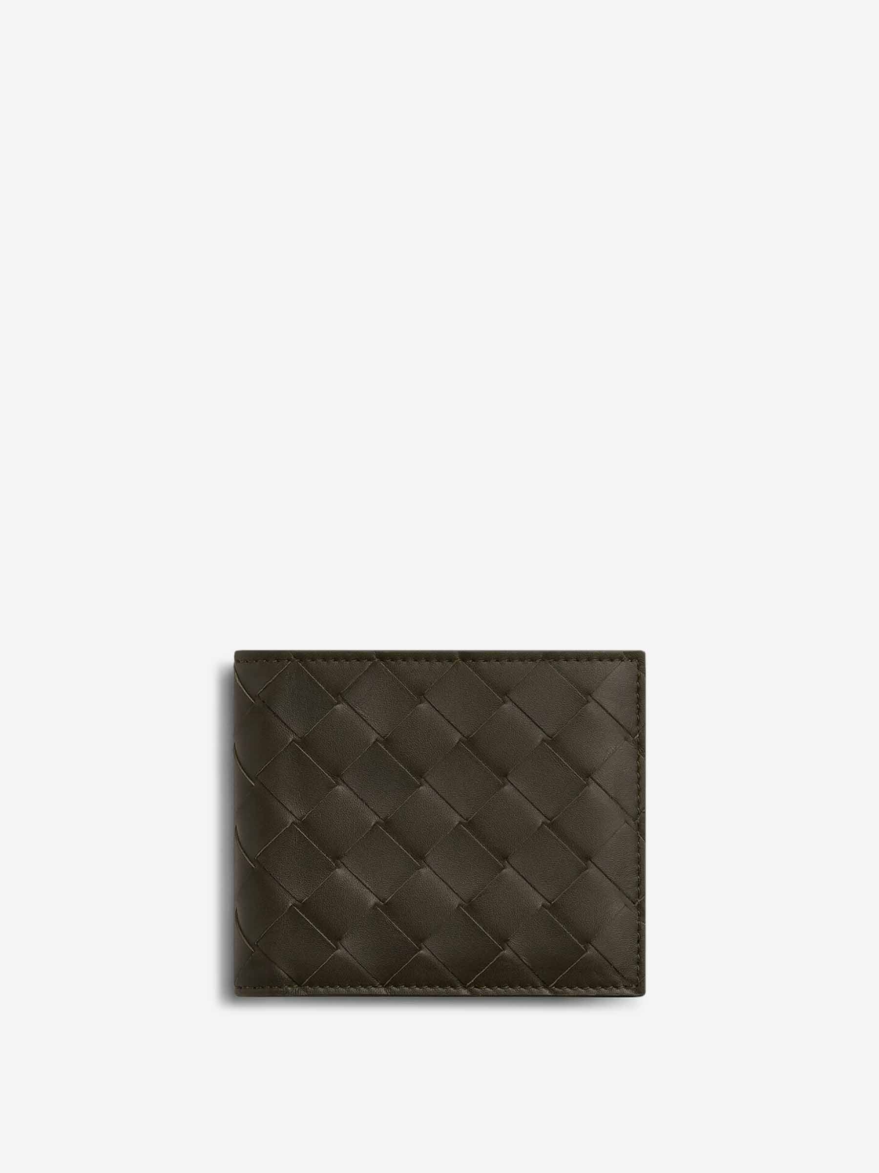 INTRECCIATO LEATHER WALLET - 1