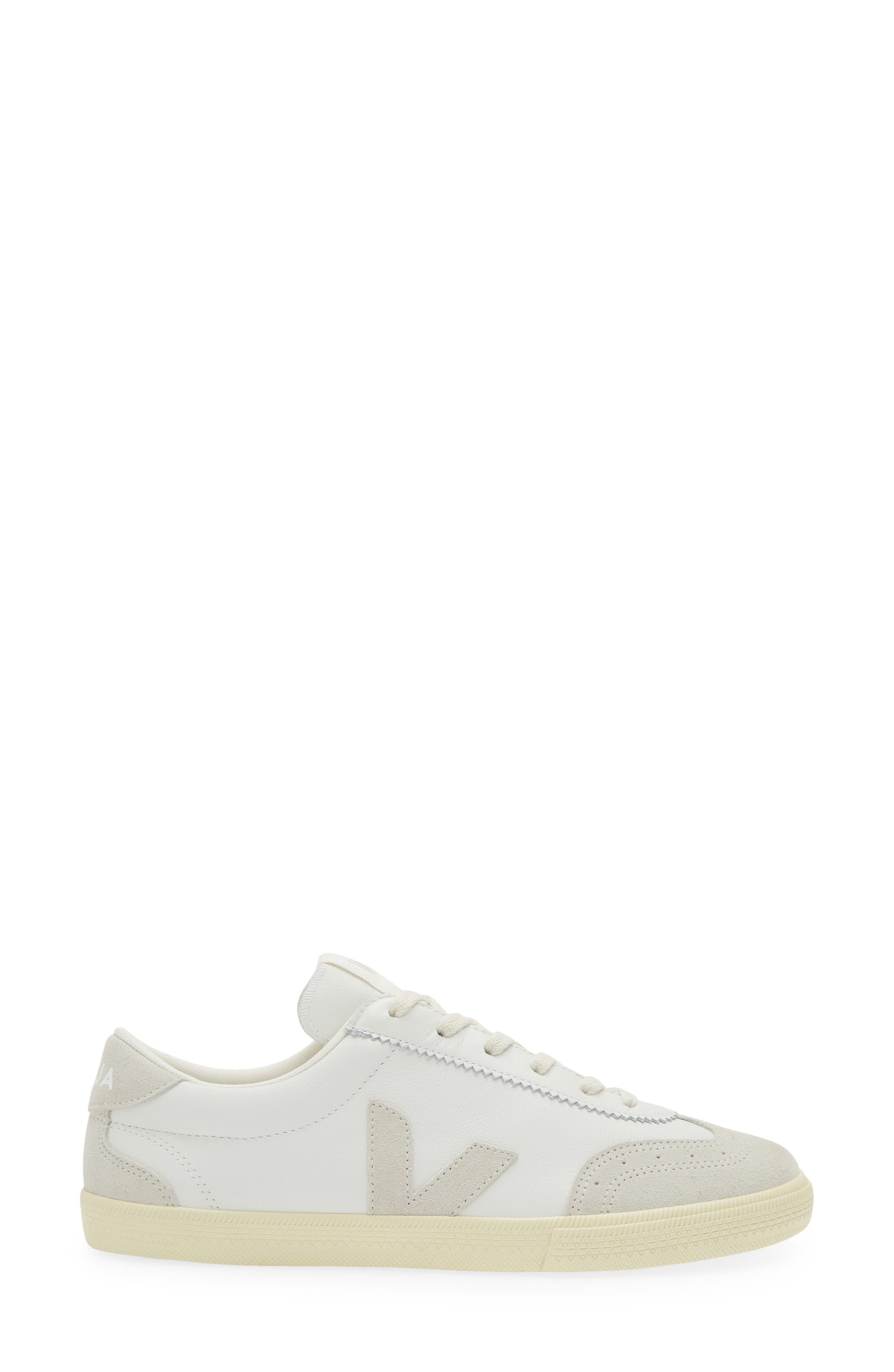 Veja Volley Leather Sneaker in White Natural at Nordstrom - 3