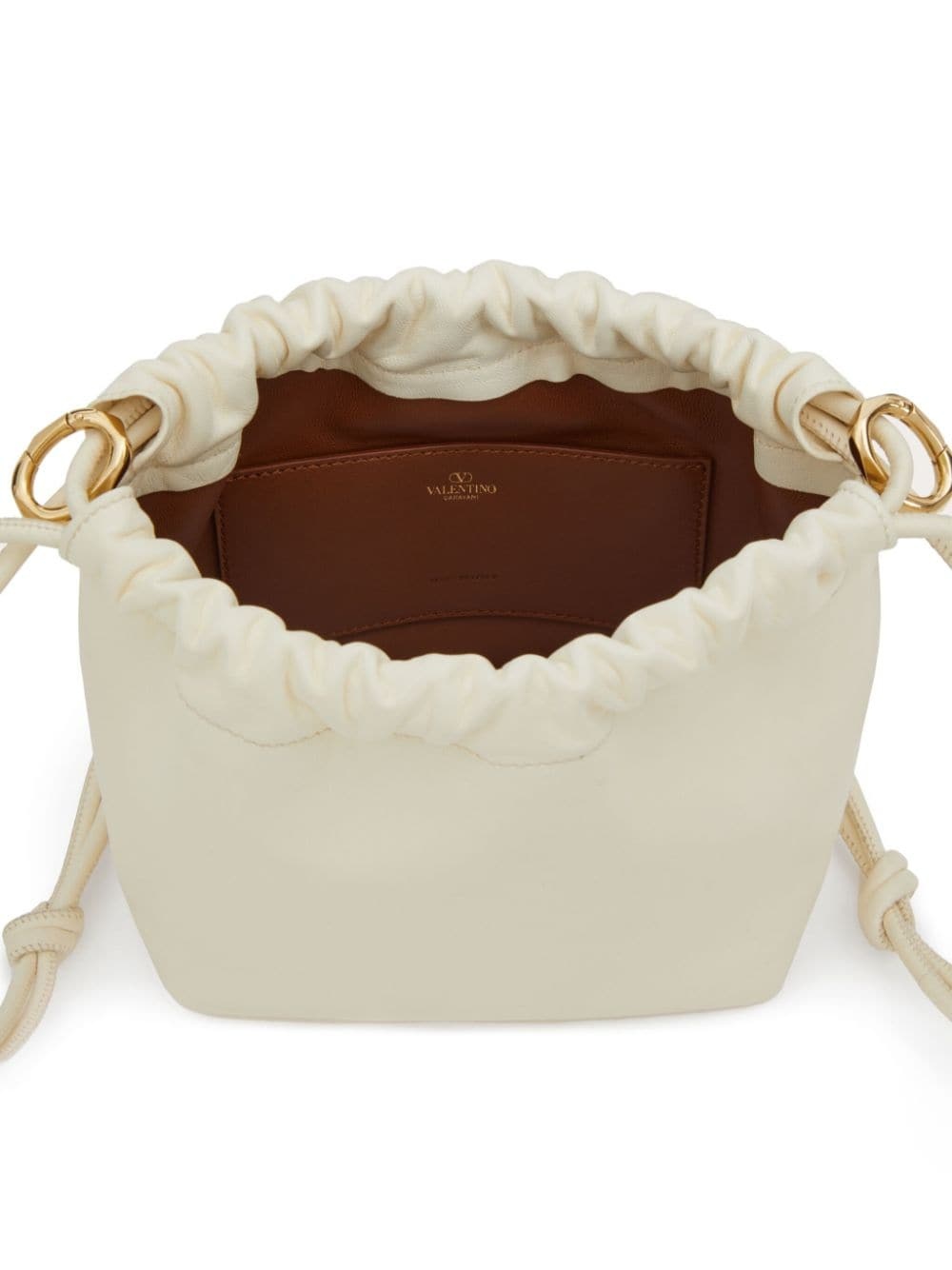 mini VLogo Pouf bucket bag - 7