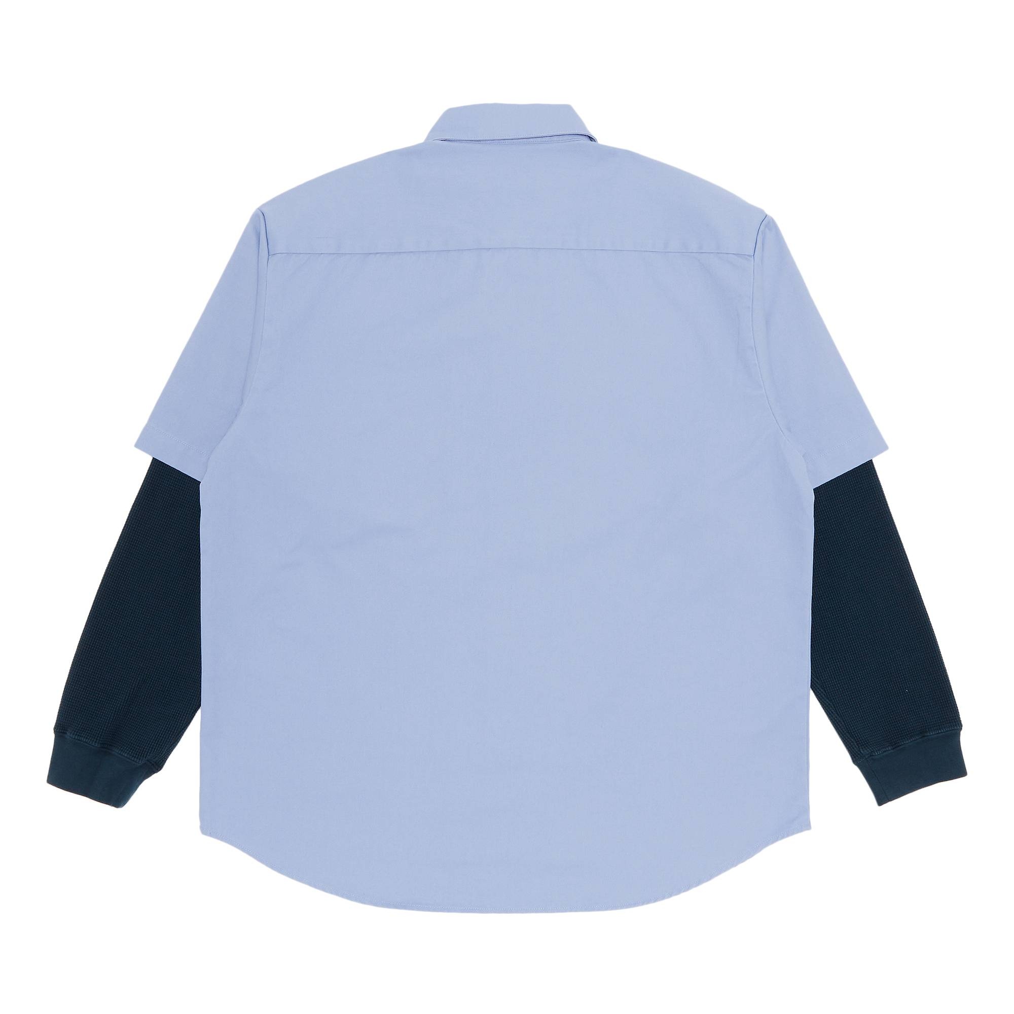 Supreme Thermal Sleeve Work Shirt 'Light Blue' - 2