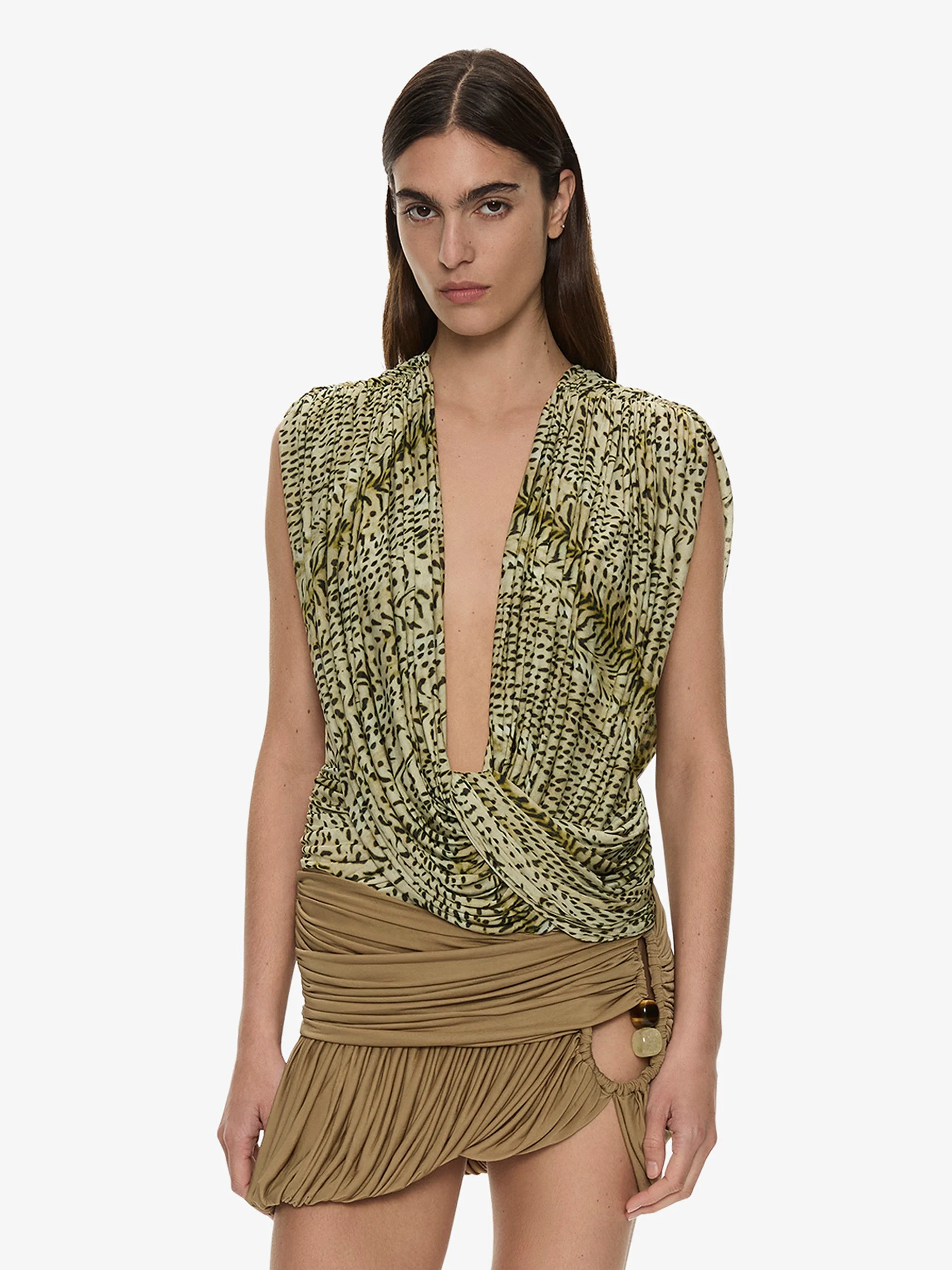 Ripple Drape Top - 1