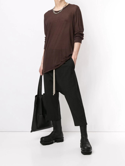 Rick Owens sheer longsleved T-shirt outlook