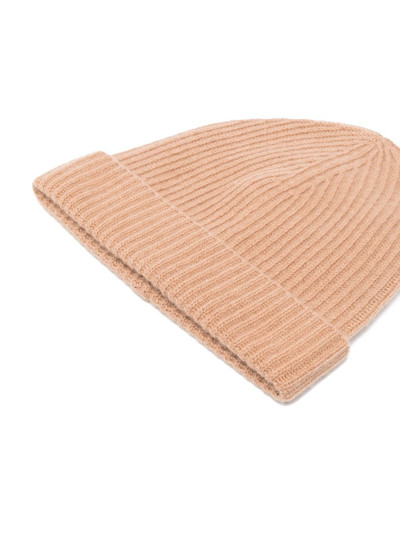 Jil Sander ribbed cashmere beanie outlook