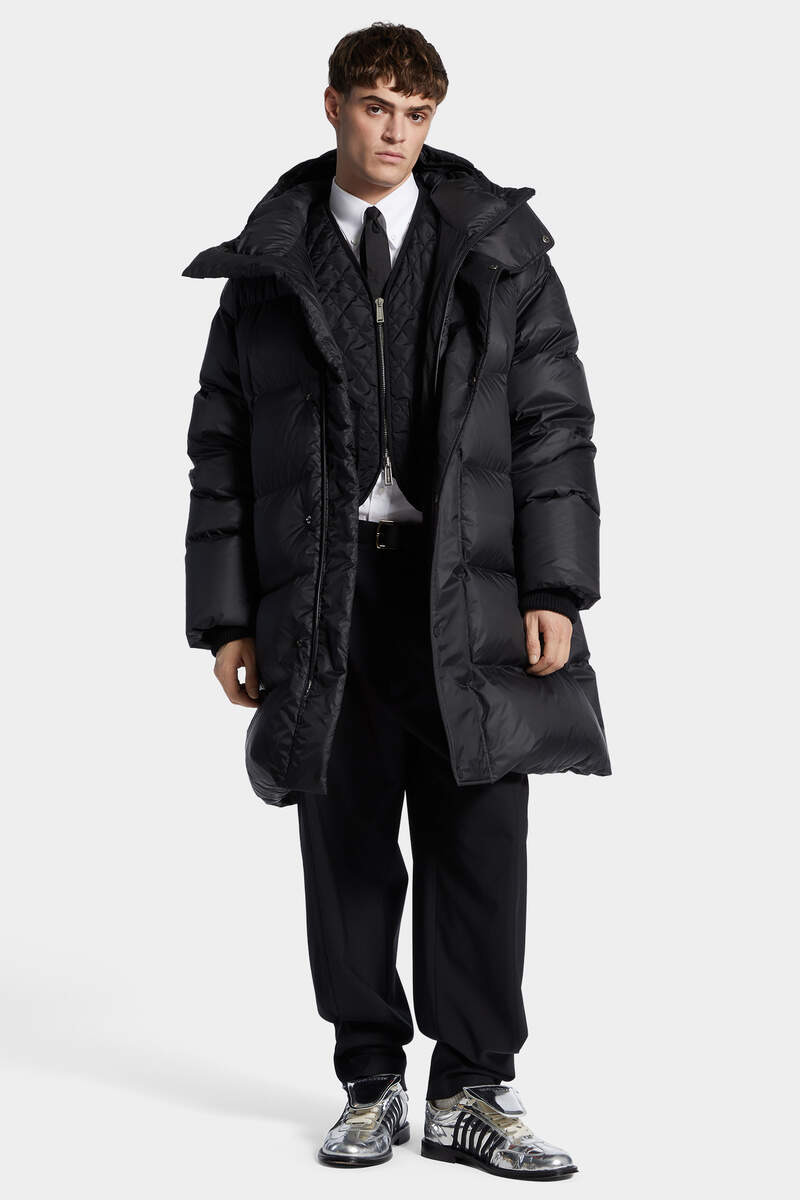 NYLON DOWN COAT - 3