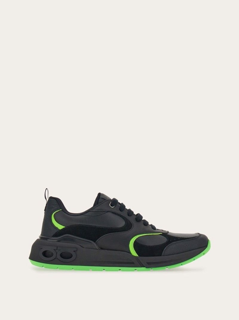 SNEAKER WITH COLOR INSERTS - 1