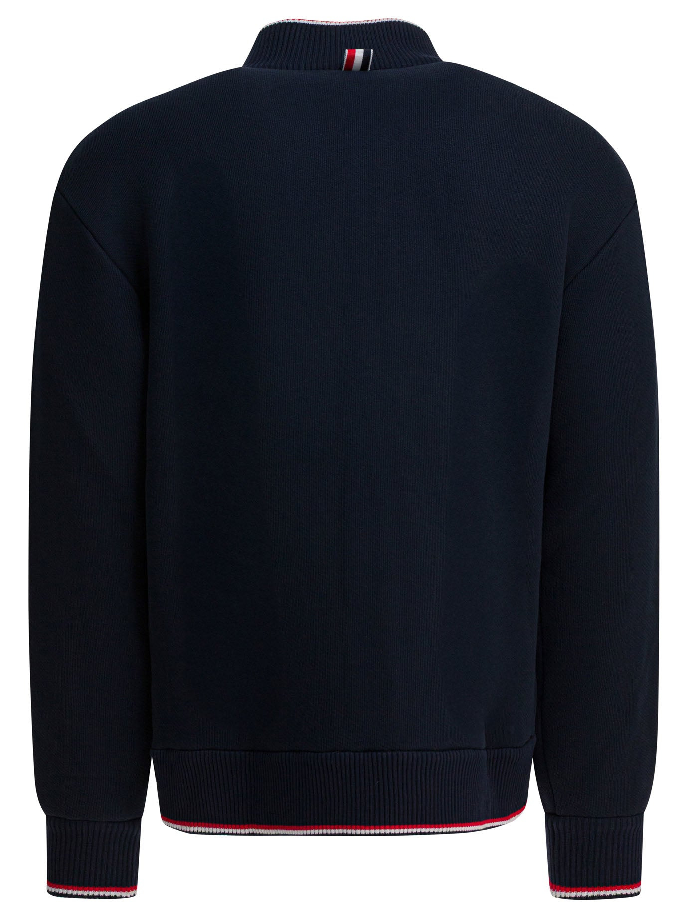 Zipper Sweatshirt Sweatshirts Blue - 2