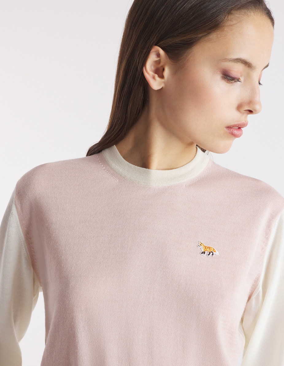 BABY FOX PATCH COLOR BLOCK JUMPER - 4