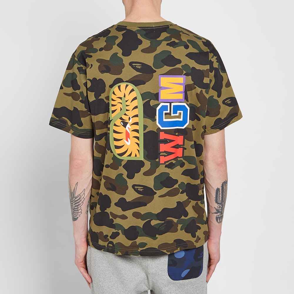 A Bathing Ape 1st Camo Shark Tee - 5