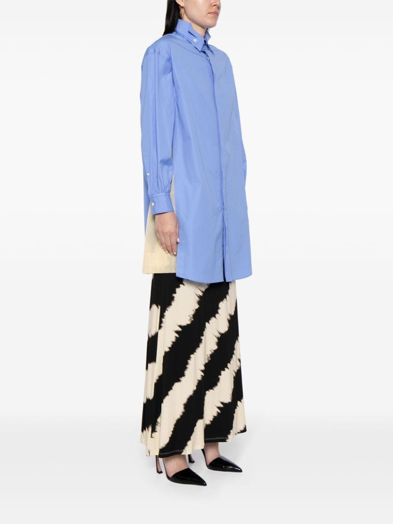 panelled cotton shirt 3