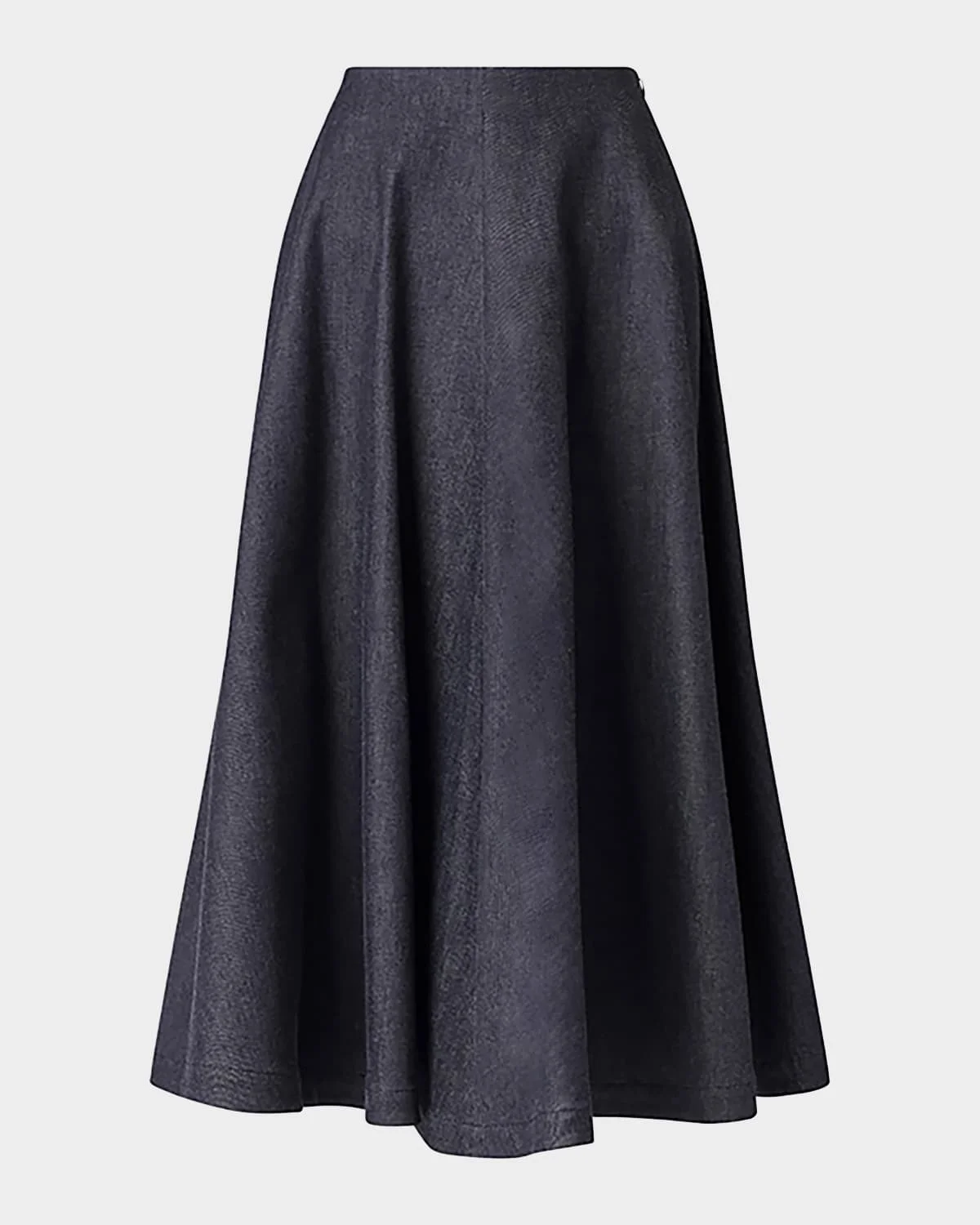 Varda A-Line Denim Skirt - 1