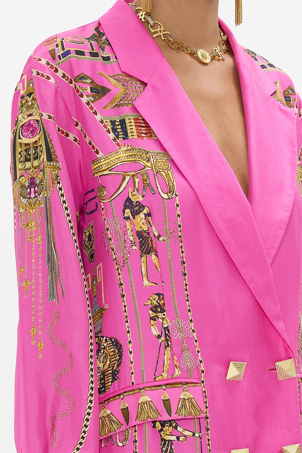 DOUBLE BREASTED SOFT JACKET - 6