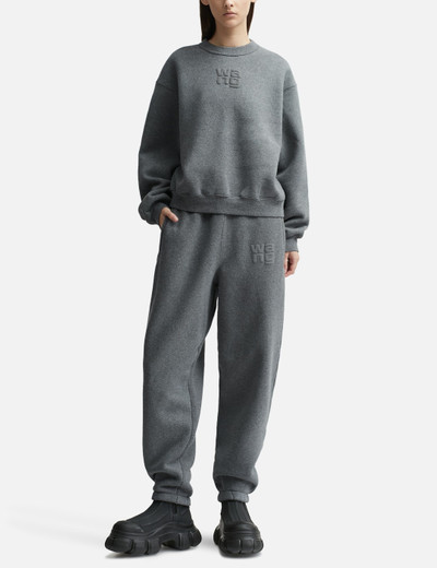 alexanderwang.t GLITTER TERRY SWEATPANTS outlook