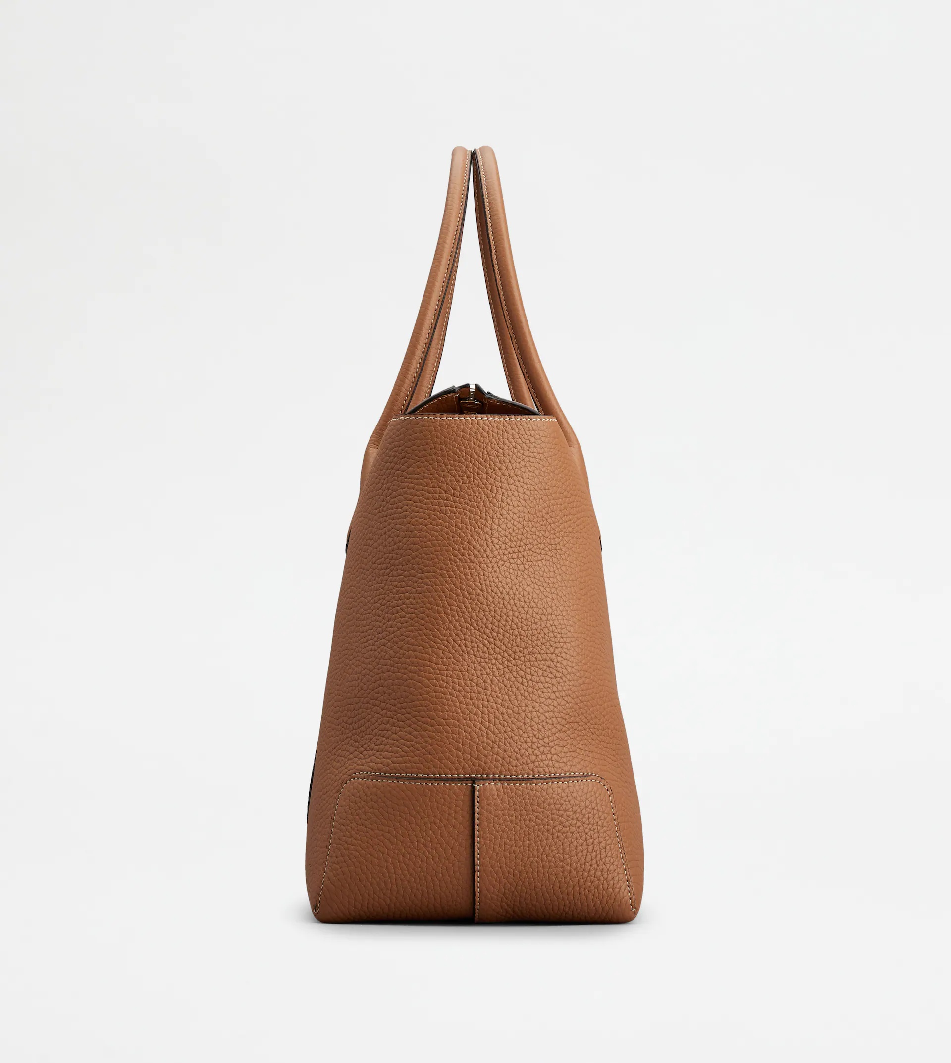TOD'S DI BAG IN LEATHER LARGE - BROWN - 4