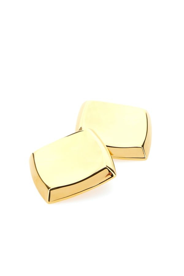 Saint Laurent Woman Gold Metal Earrings - 2