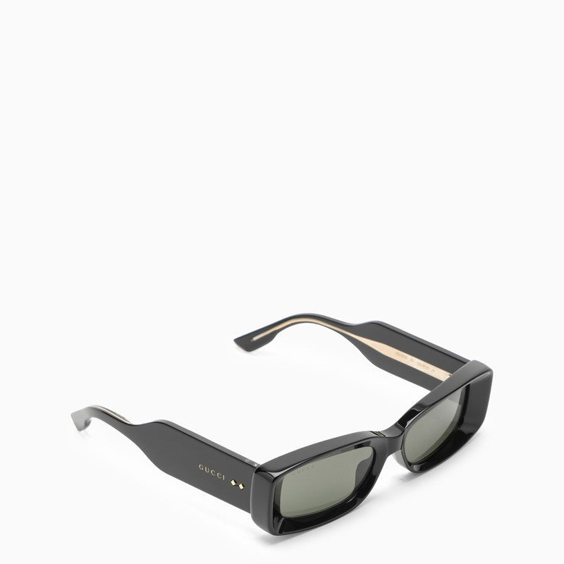 Gucci Rectangular Black Sunglasses Women - 2