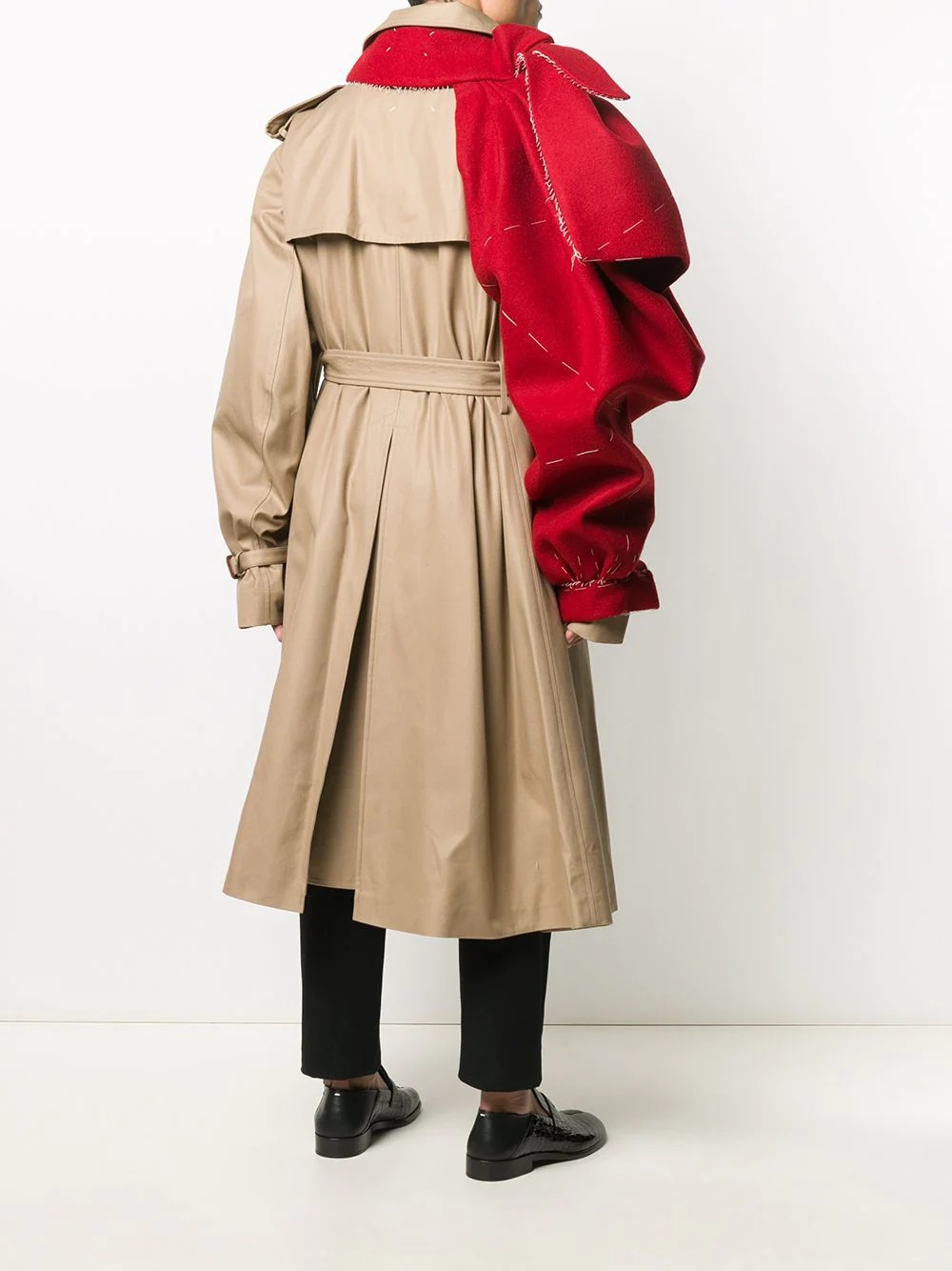 double-breasted trench coat - 4