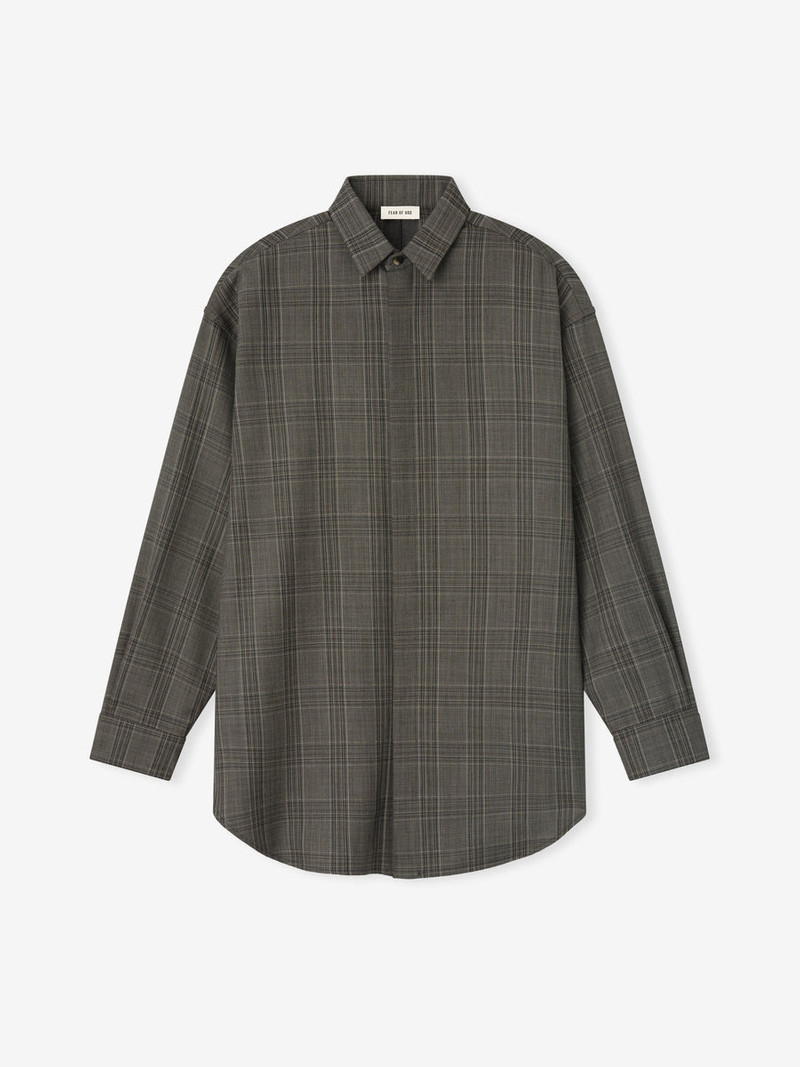 Wool Relaxed Classic Shirt 1