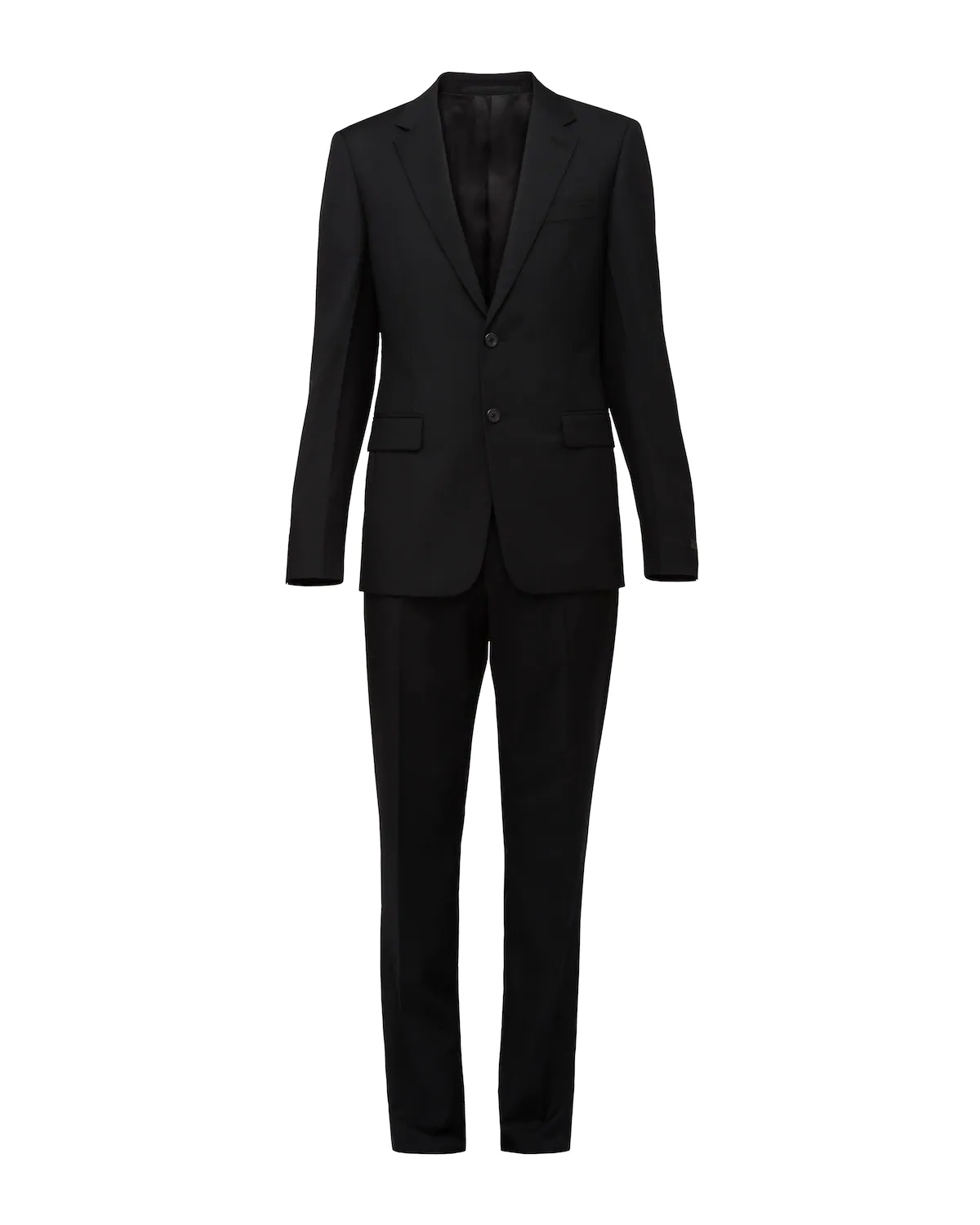 Single Breasted Wool And Mohair Suit - 1