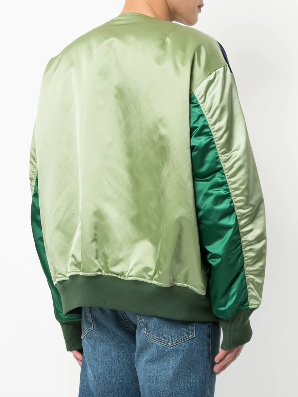 panelled bomber jacket - 5