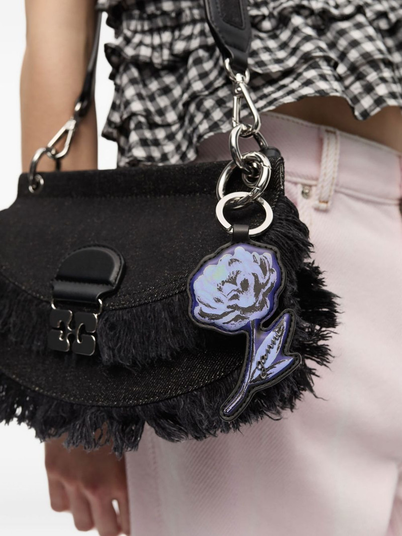 GANNI Flower keyring outlook
