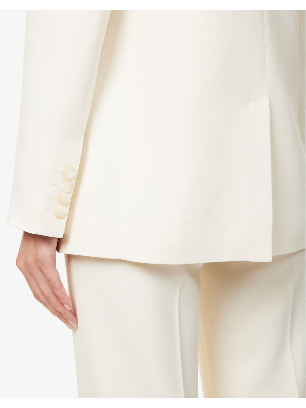 Comfort Cady Jackie single-breasted stretch woven blazer - 5