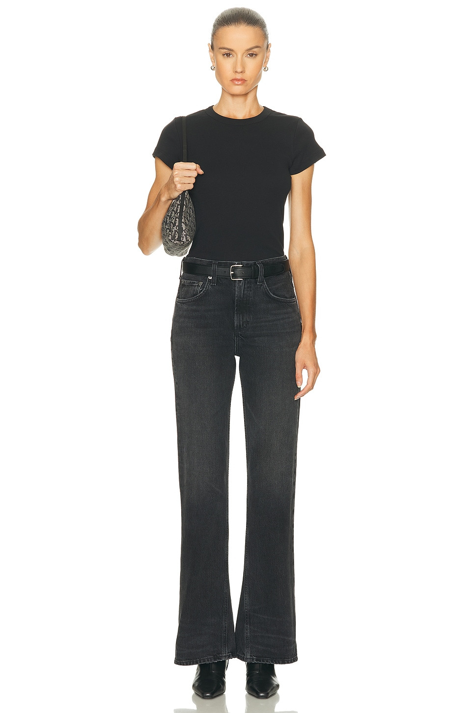 Mid Rise Kick Boot Jeans - 5