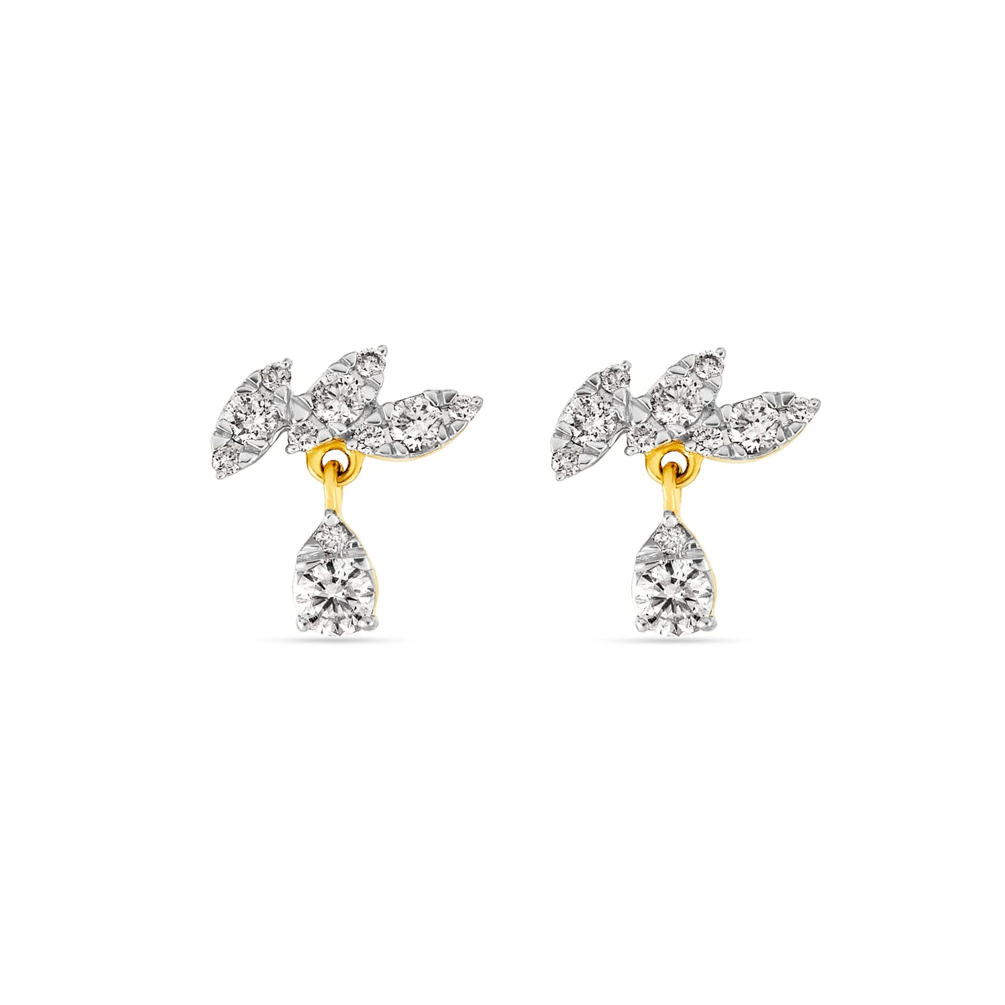 Diamond Muse Drop Studs - 1