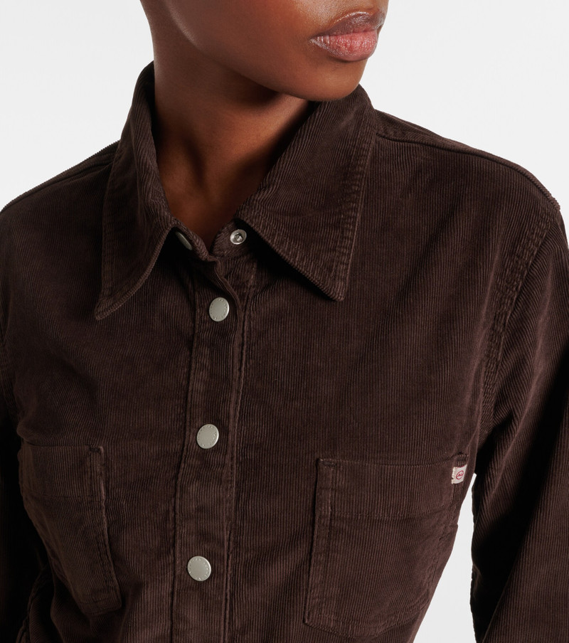 Marseille corduroy shirt dress 4