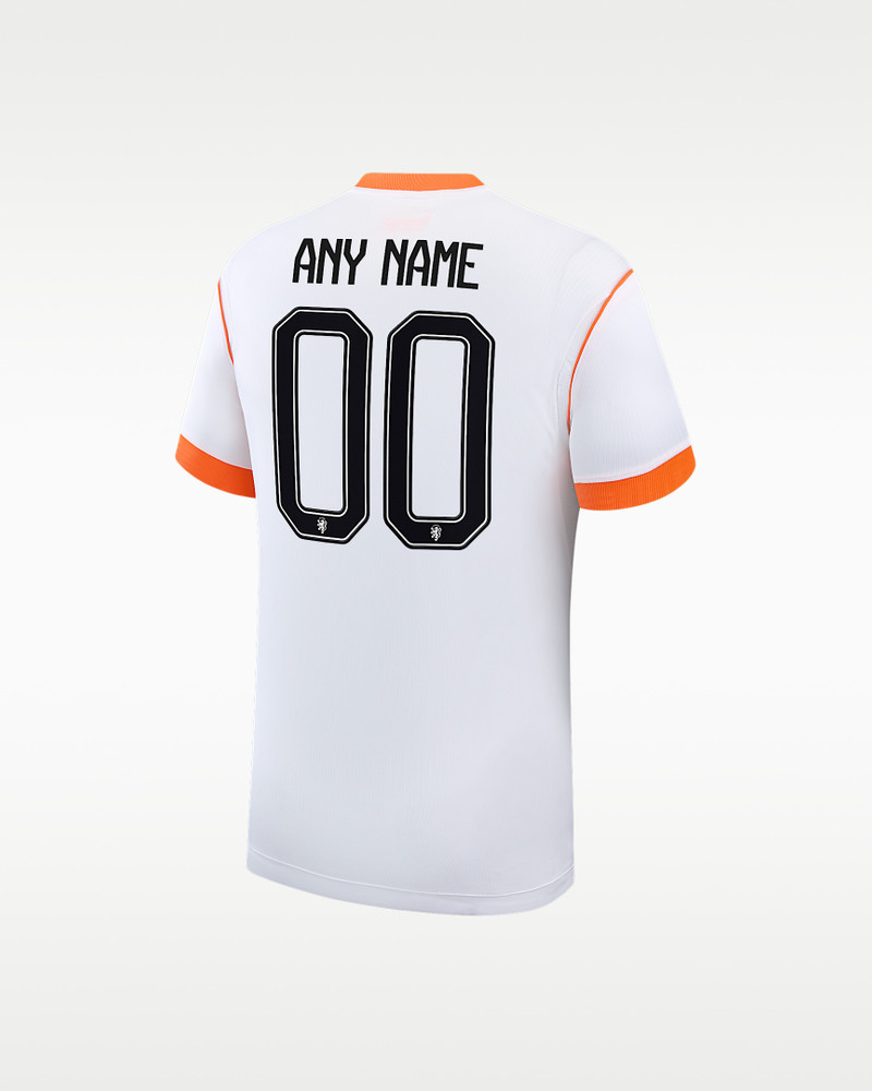 Netherlands 2026 Stadium Away Men's Nike Dri-FIT Soccer Replica Custom Jersey By You 1