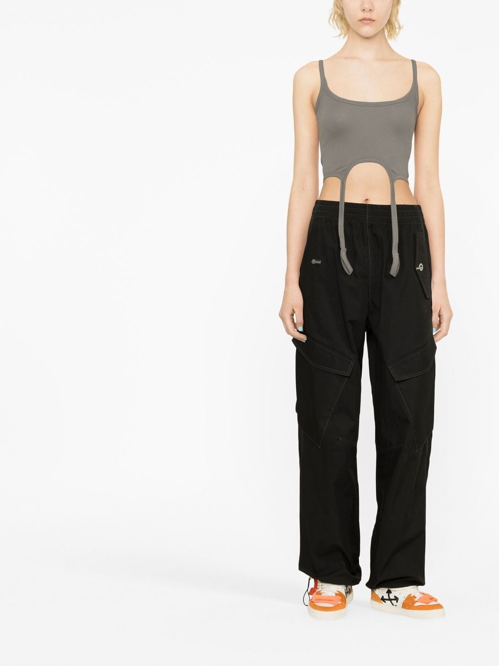 tassel detail tank top - 2