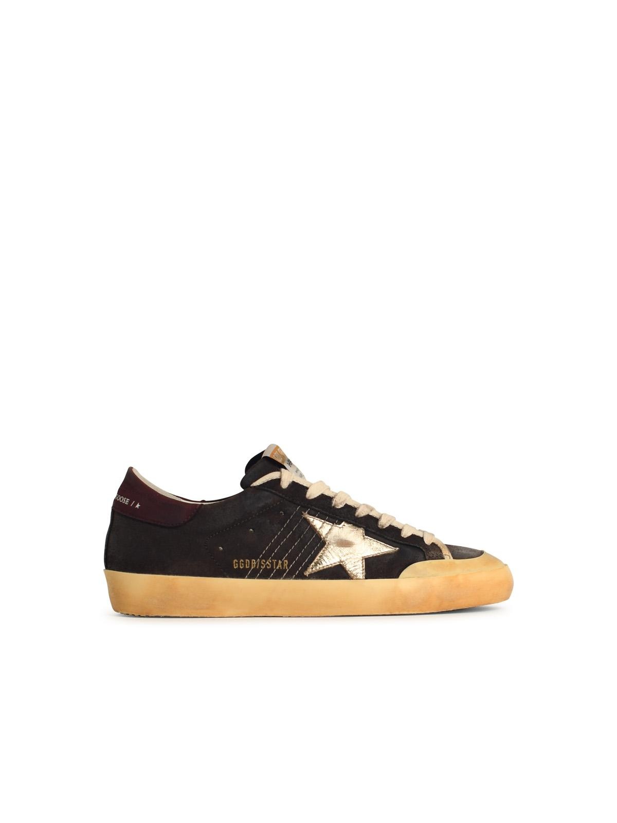 スニーカー GOLDEN  Men Sneakers GMF00107 F00337555493 BROWN Golden Goose Golden Goose Brown Leather Sneakers Men
