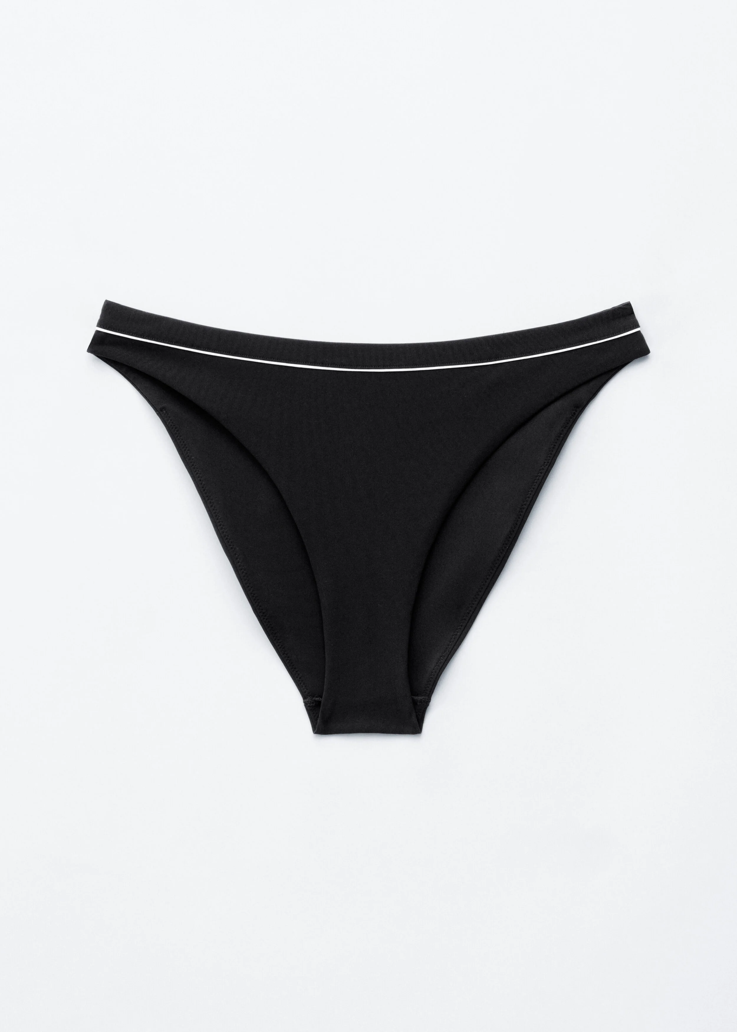 High-Waist Bikini Briefs - 1