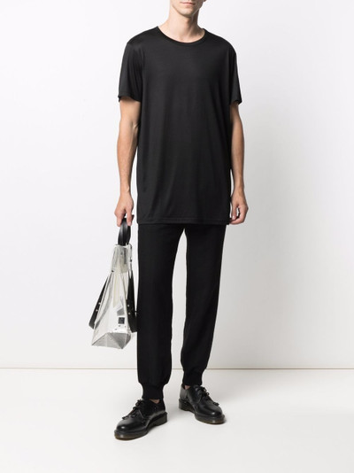 Ann Demeulemeester silk short-sleeve T-shirt outlook