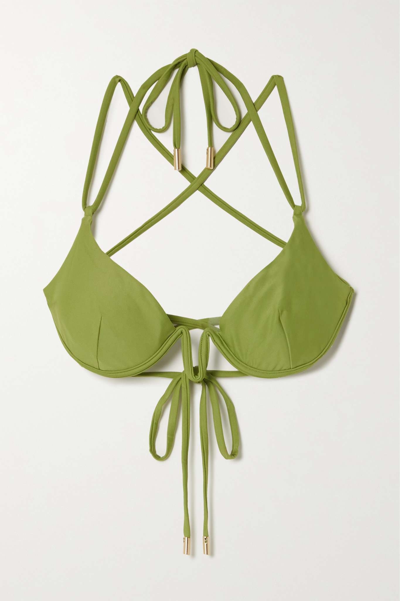 Emilia underwired recycled bikini top - 1