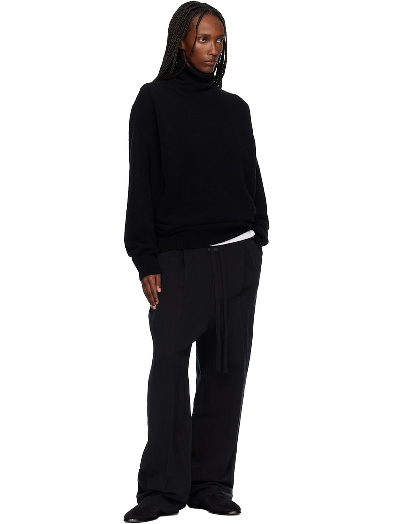 Fear of God Black Highneck Sweater outlook