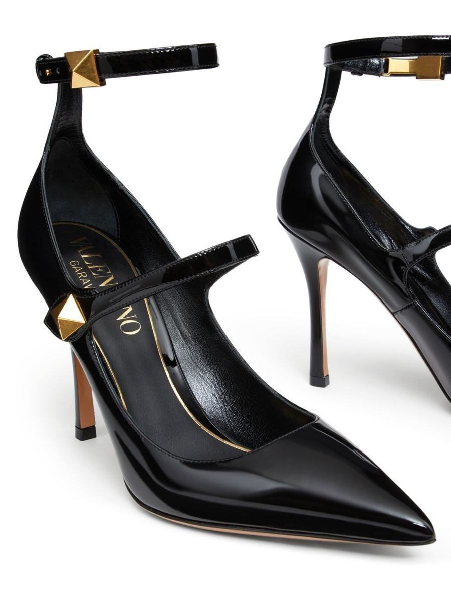 VALENTINO GARAVANI TIPTOE LEATHER PUMPS - 3