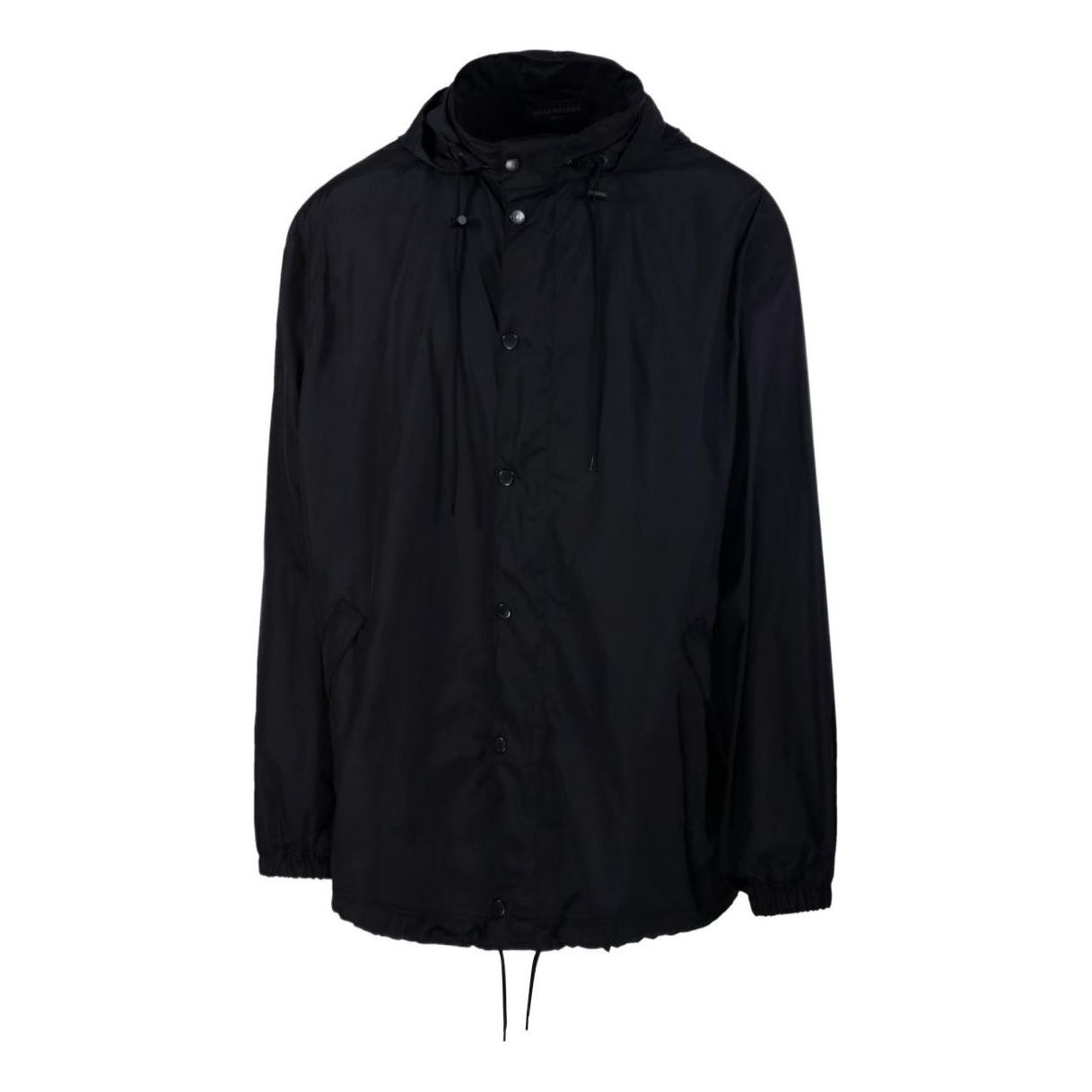 Balenciaga Political Stencil Windbreaker 'Black' 791285TPO061000 - 1