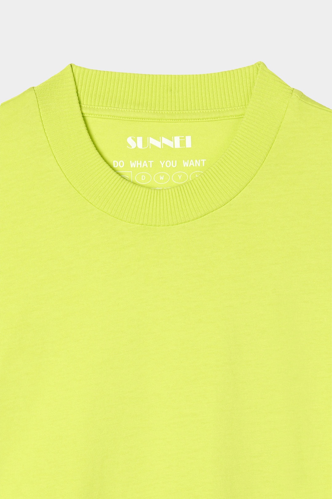 DWYW T-SHIRT / acid green - 3