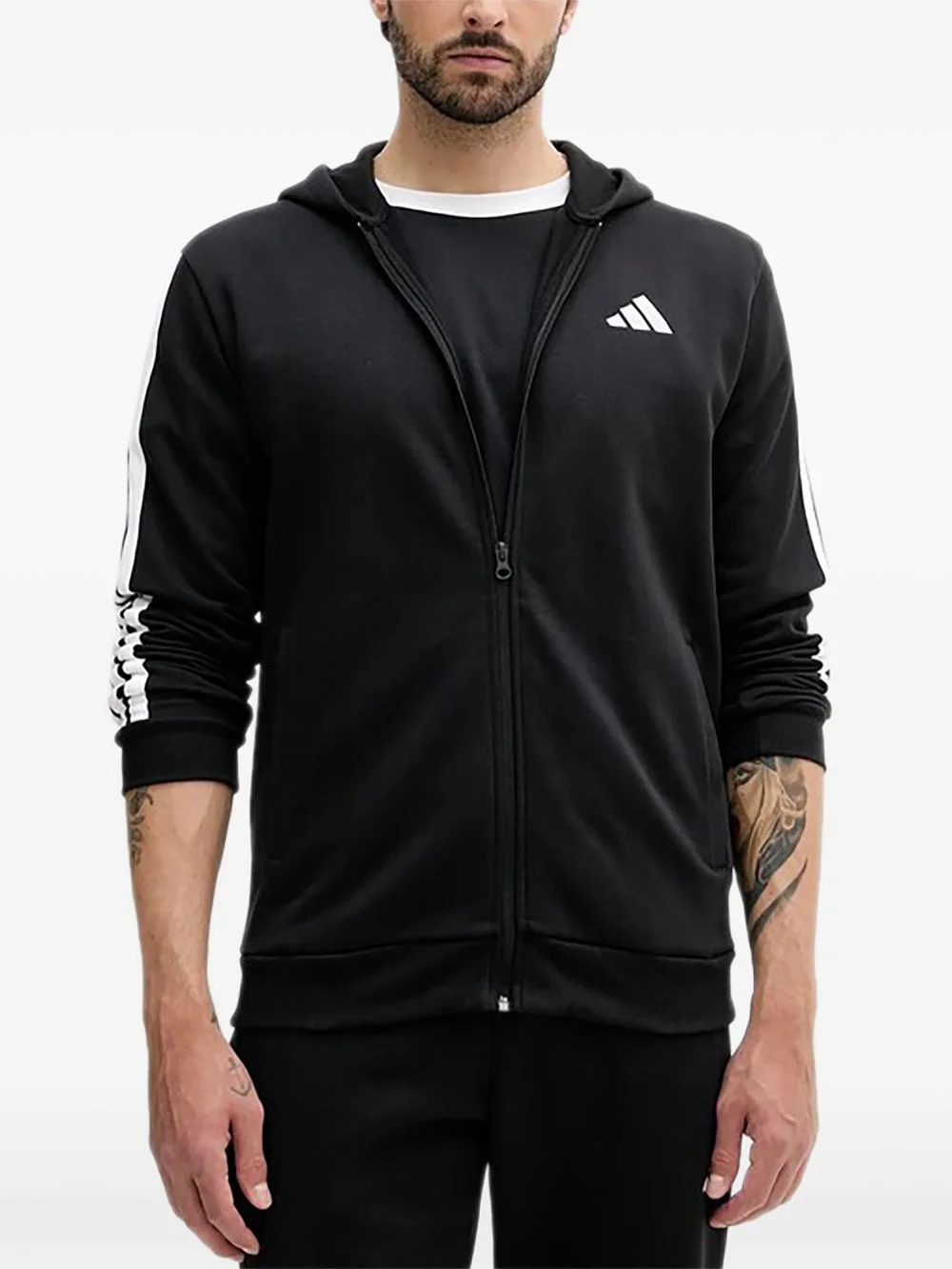 logo zip tracksuit - 1