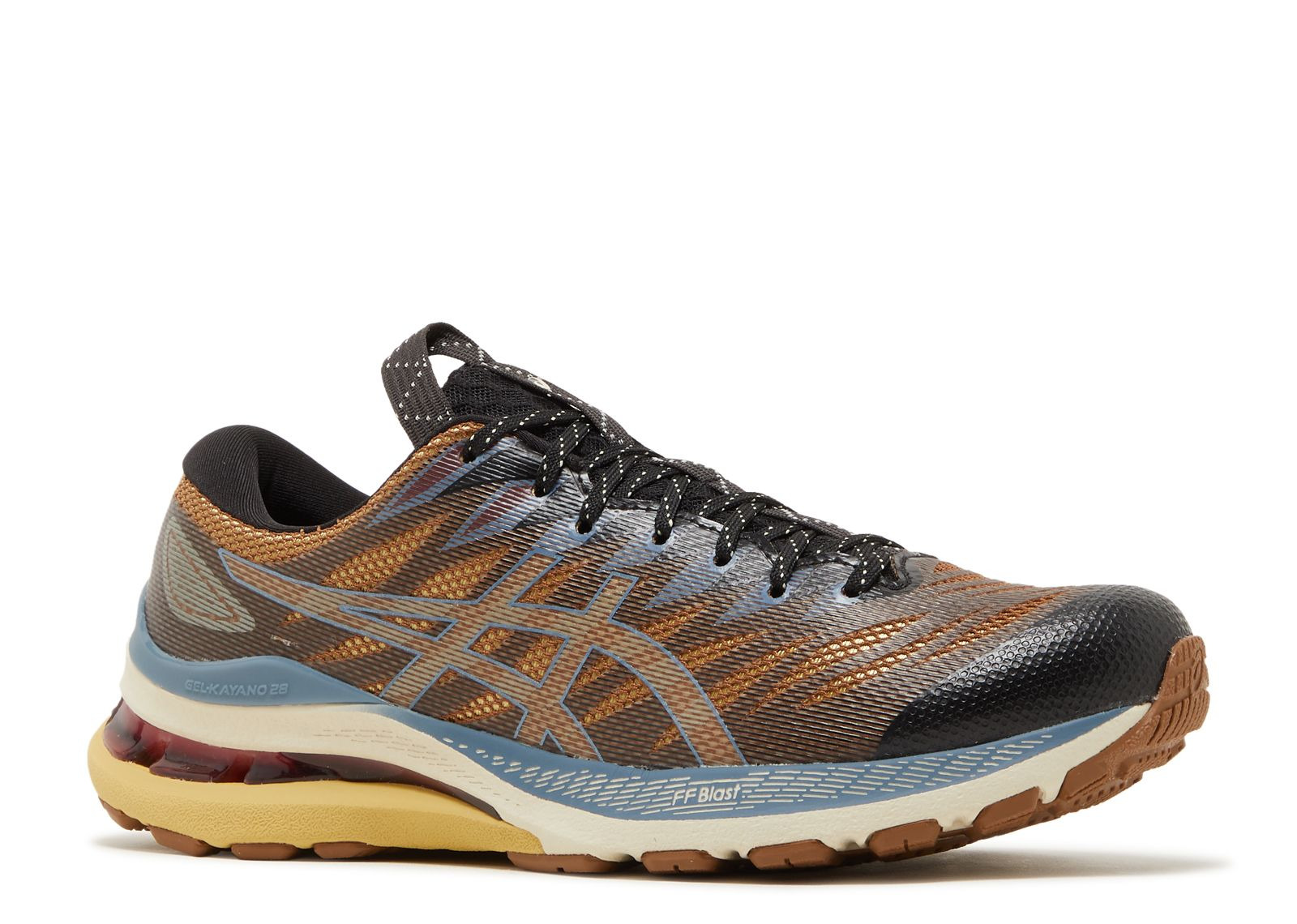 KIKO KOSTADINOV X WMNS FN3-S GEL KAYANO 28 'ANTHRACITE ANTIQUE GOLD' - 2