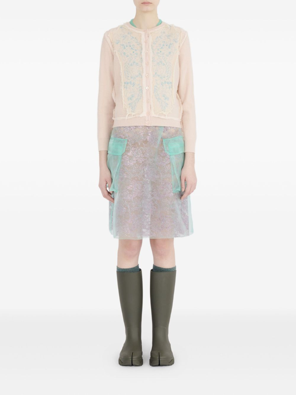 virgin-wool cardigan - 2