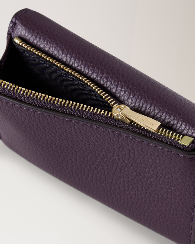 Mulberry Darley Folded Multi-Card Wallet
Deep Aubergine Small Classic Grain outlook