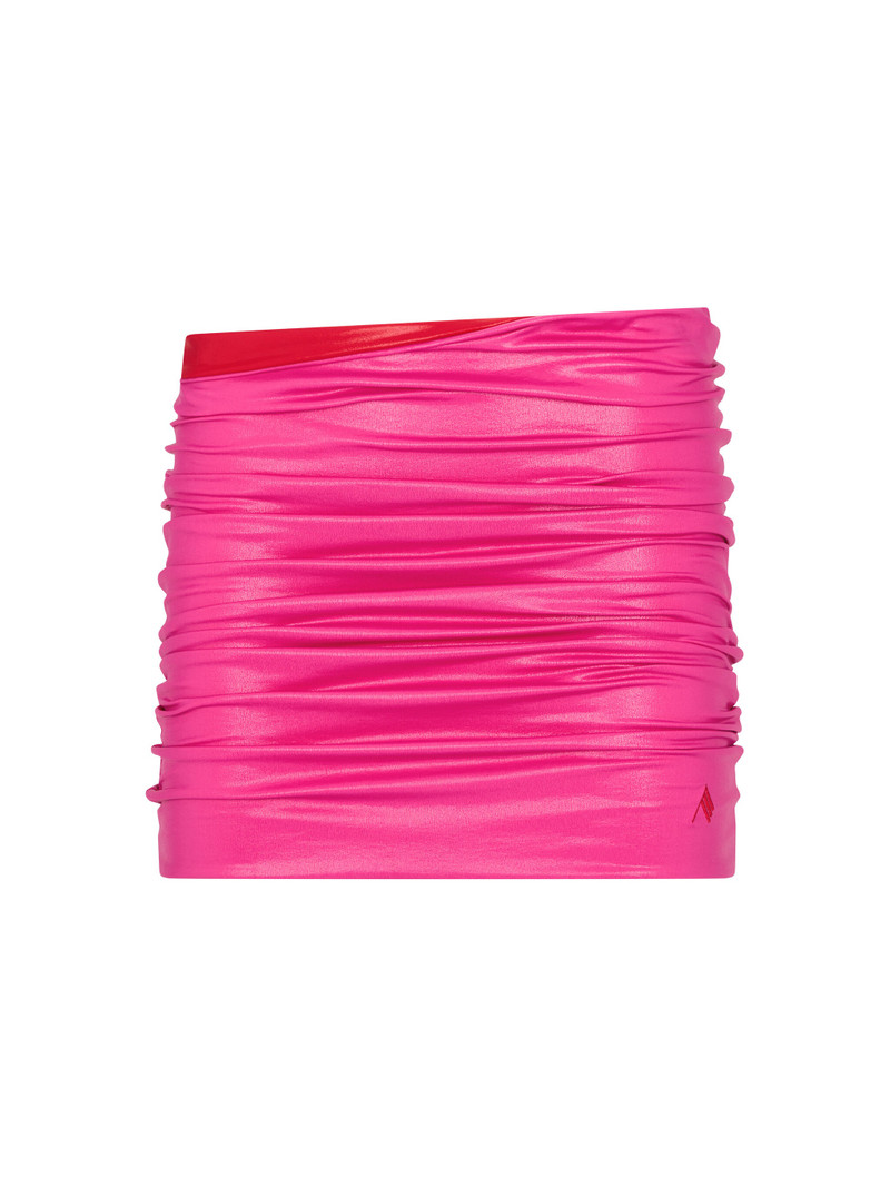 FUCHSIA MINI SKIRT - 1